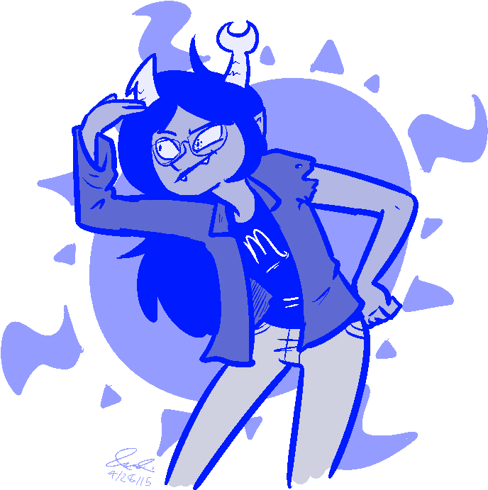 The Spider Troll By Mister-saturn - Cartoon (750x750)