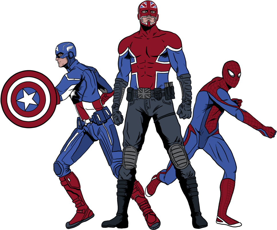 Captains And Spider Man T Shirt Design By Dubiousaj - Spiderman Deviantart Design (1024x856)