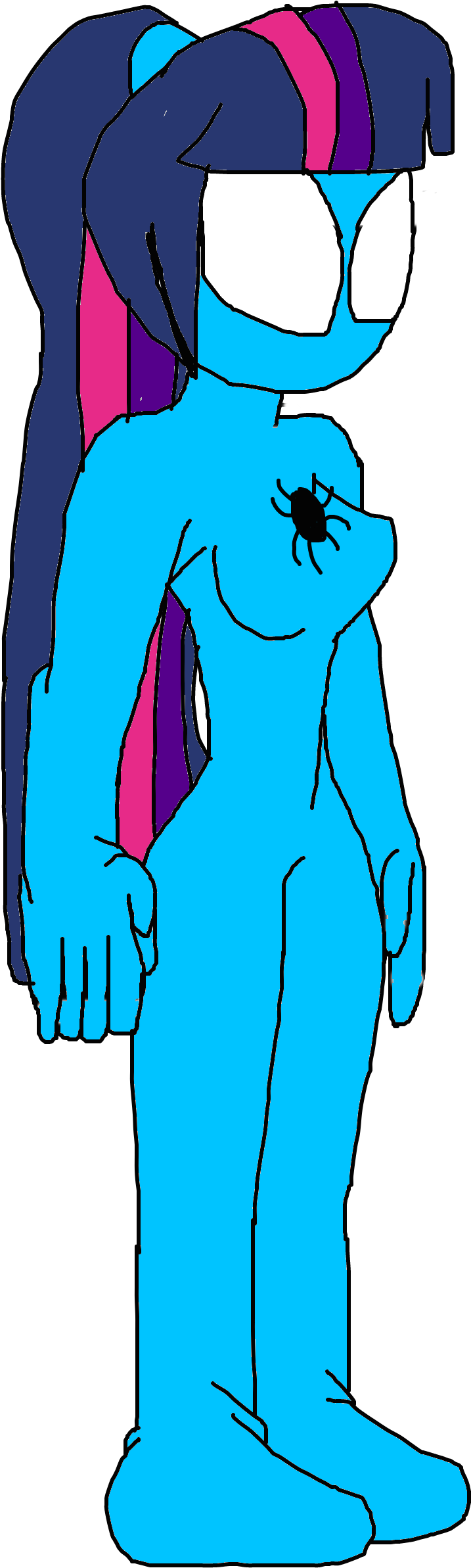 Blue Spider-twi For Devon By Alvaxerox - Blue Spider-twi For Devon By Alvaxerox (800x2436)