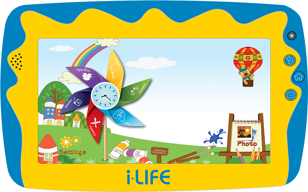 Kids Tab 5 Is The Newest Tablet Created Just For Kids - Ilife Tablet (1119x712)