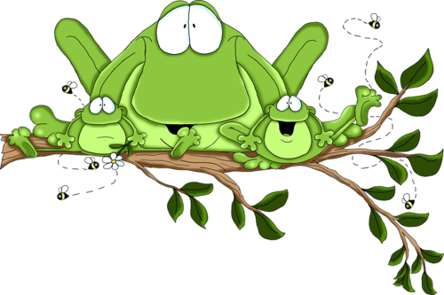 Arana Альбом «scrap Kits / Scrap Kits 15 / Sk Froglet - Frogs Frame (500x333)