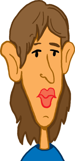 Big Ears Clipart - Cartoon With Big Ears (248x529)