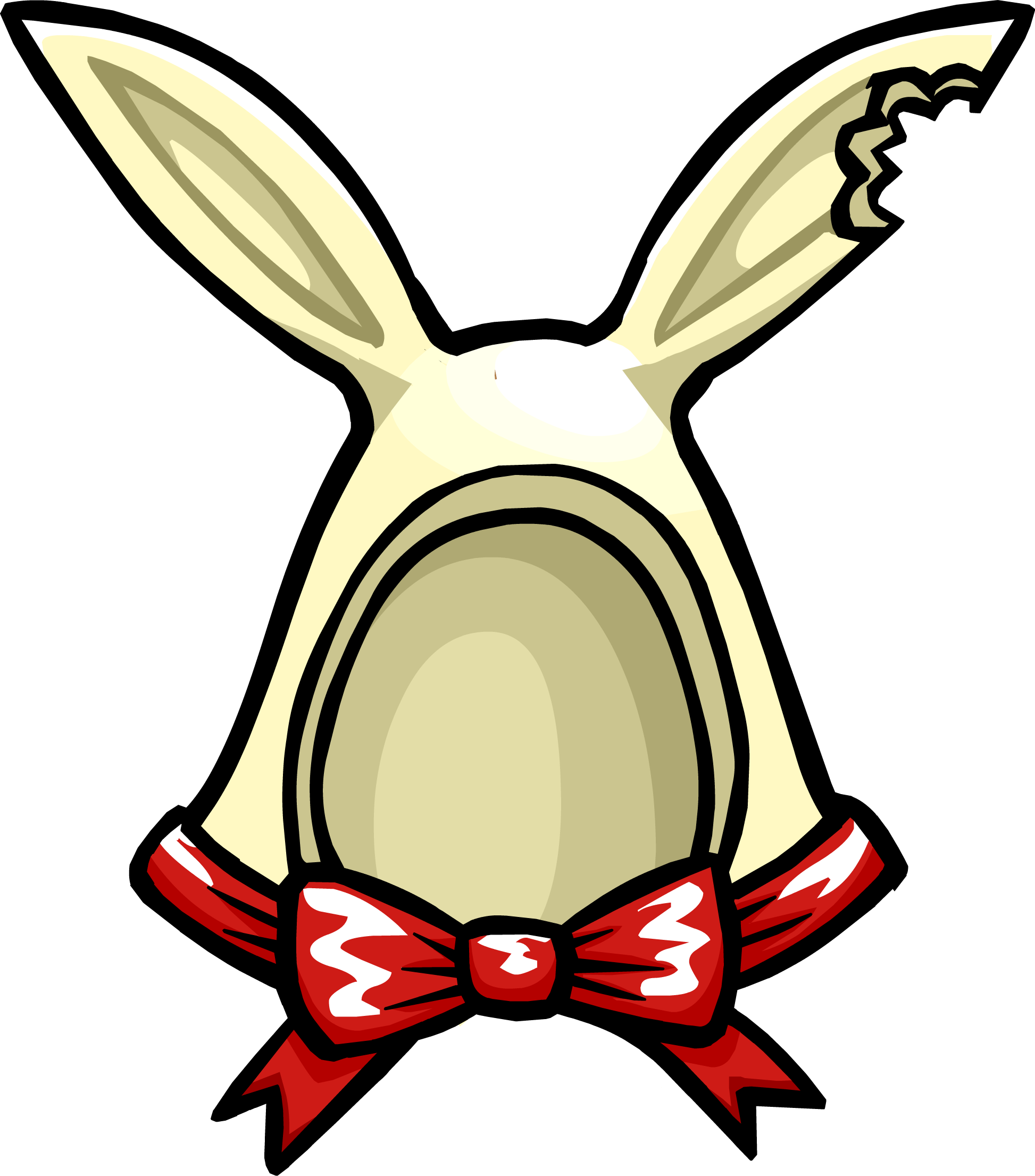 White Cocoa Bunny Ears - White Cocoa Bunny Ears (1946x2211)