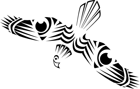 Simple Eagle Design By Ohlaso-d3dta46 - Simple Eagle Designs (547x347)