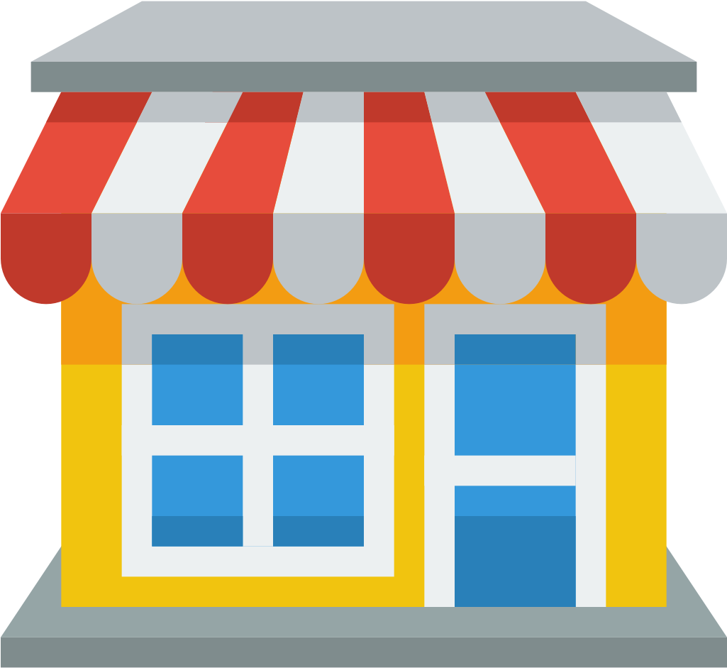 Shopping Mall - Shop Icon Png (1024x1024)