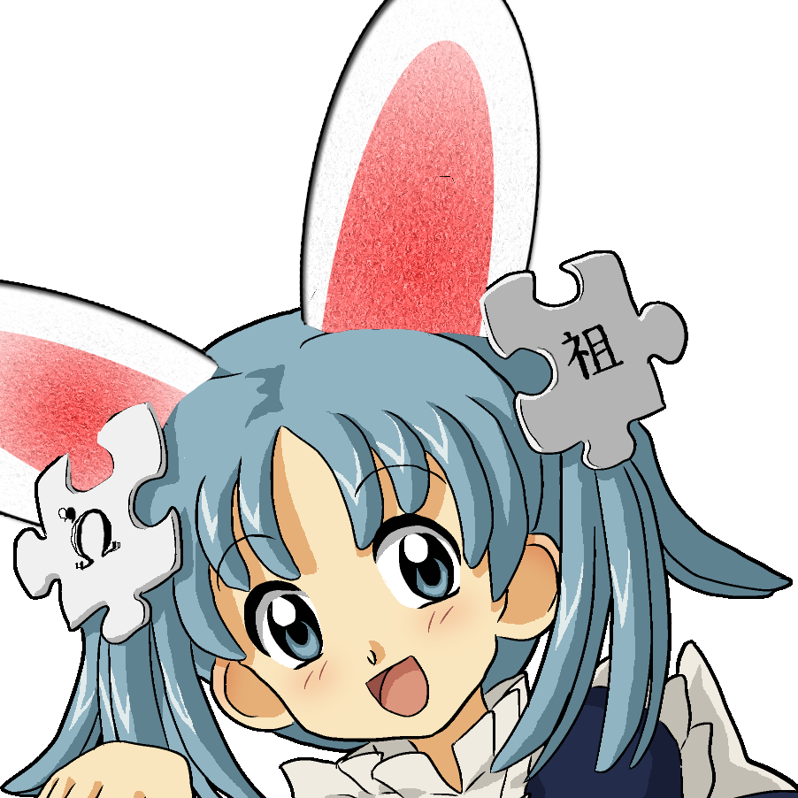 Wikipe-tan With Rabbit Ears - Wikipe Tan (902x902)