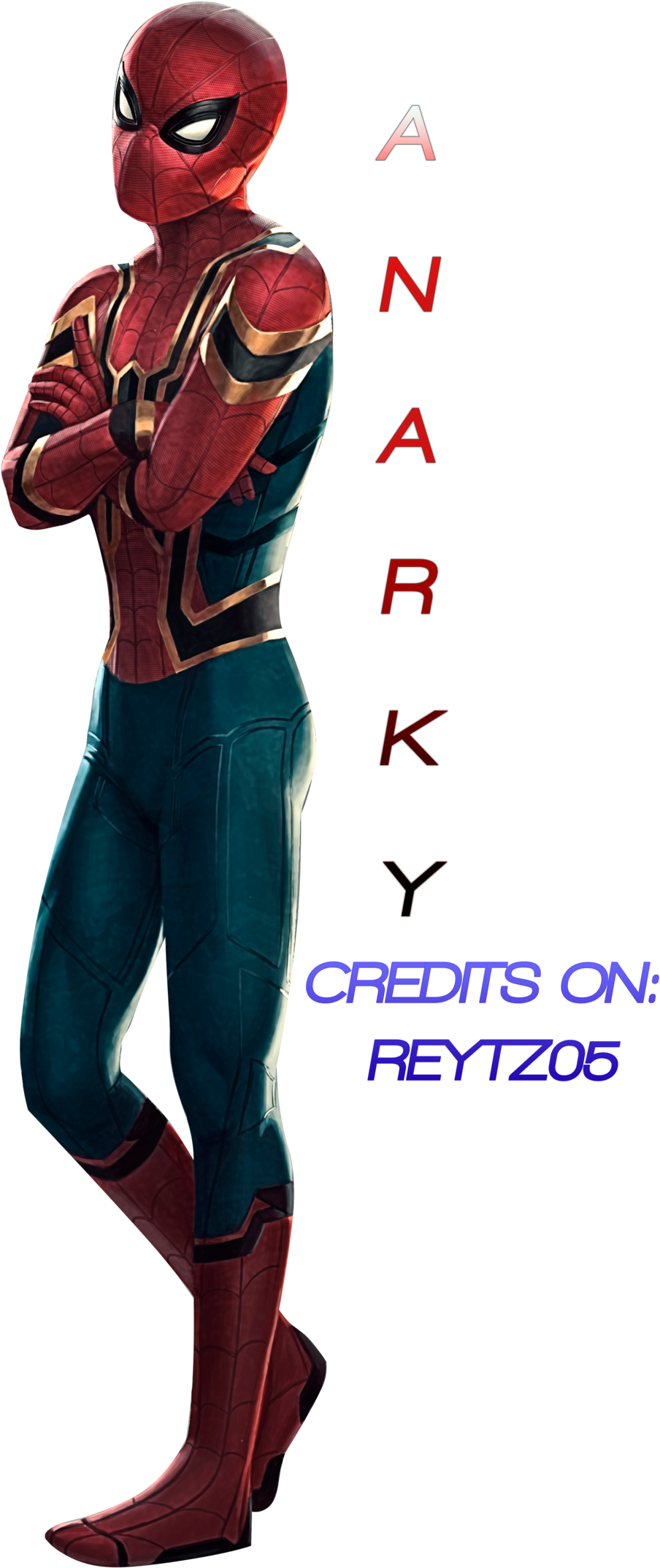 Spider-man Captain America Iron Spider Fan Art Costume - Iron Spider Costume Adults (1024x2238)