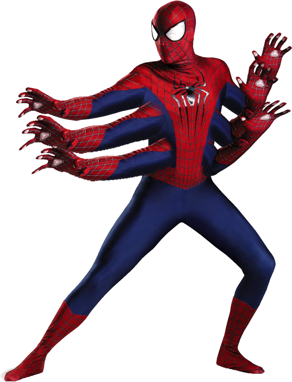 Six Arm Spider Man V1 By Cthebeast123 - Six Arm Spider Man (1024x1302)