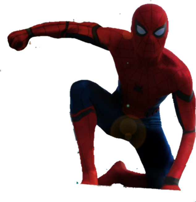Mcu Spiderman Png Render By Mrvideo-vidman - Mcu Spider Man Render (826x658)