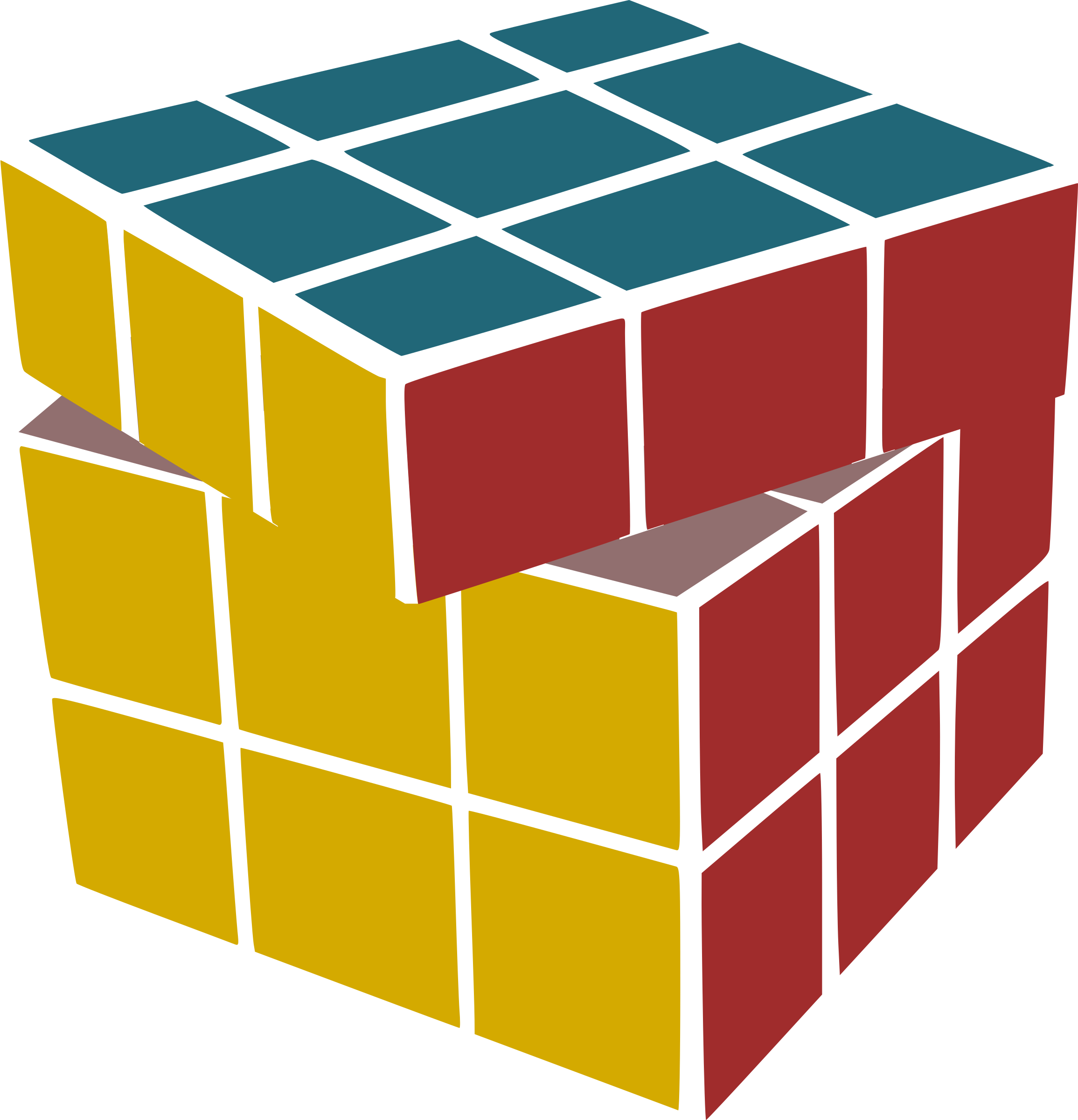 Inspiration Rubix Cube Clip Art Medium Size - Inspiration Rubix Cube Clip Art Medium Size (2311x2400)