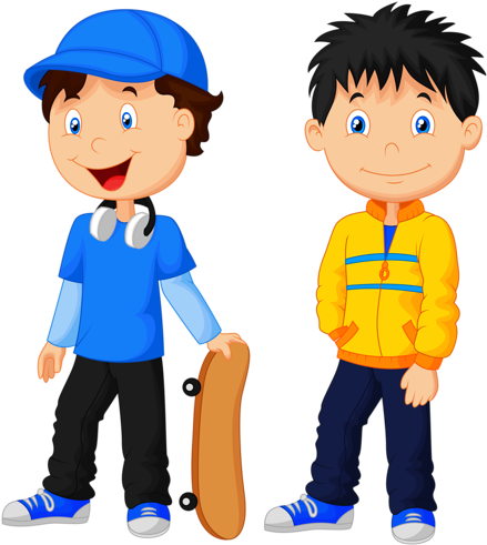 Family Clipartclipart Babykids - Cartoon Children (447x500)