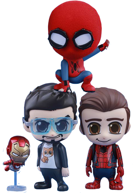 Homemade Suit Spider Man, Peter Parker, Tony Stark - Spider Man Homecoming Stark Suit (460x668)