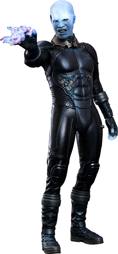 Pre Order Hot Toys Marvel Amazing Spider Man 2 Electro - Electro Marvel Sixth Scale Figure (480x1031)