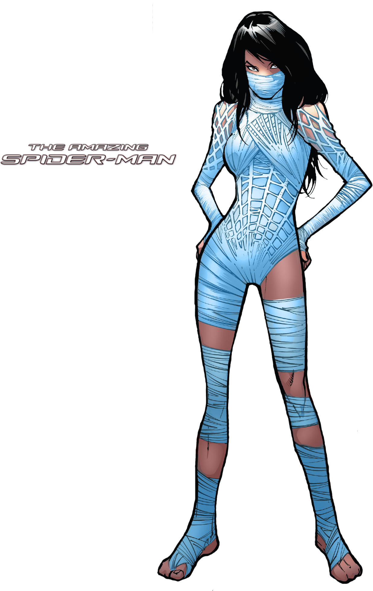 Ramos By Thesuperiorxaviruiz Silk Png - Silk Marvel Png (1404x1964)