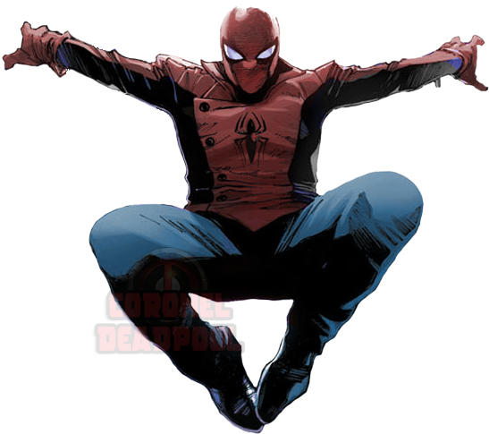 Spider Man Spider Verse Png By Thesuperiorxaviruiz - Old Man Spider Man (550x498)