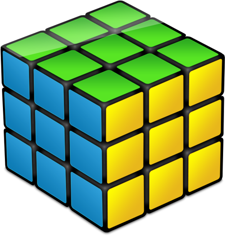 Rubik's Cube Free Png Image - Solved Rubik's Cube Png (512x512)