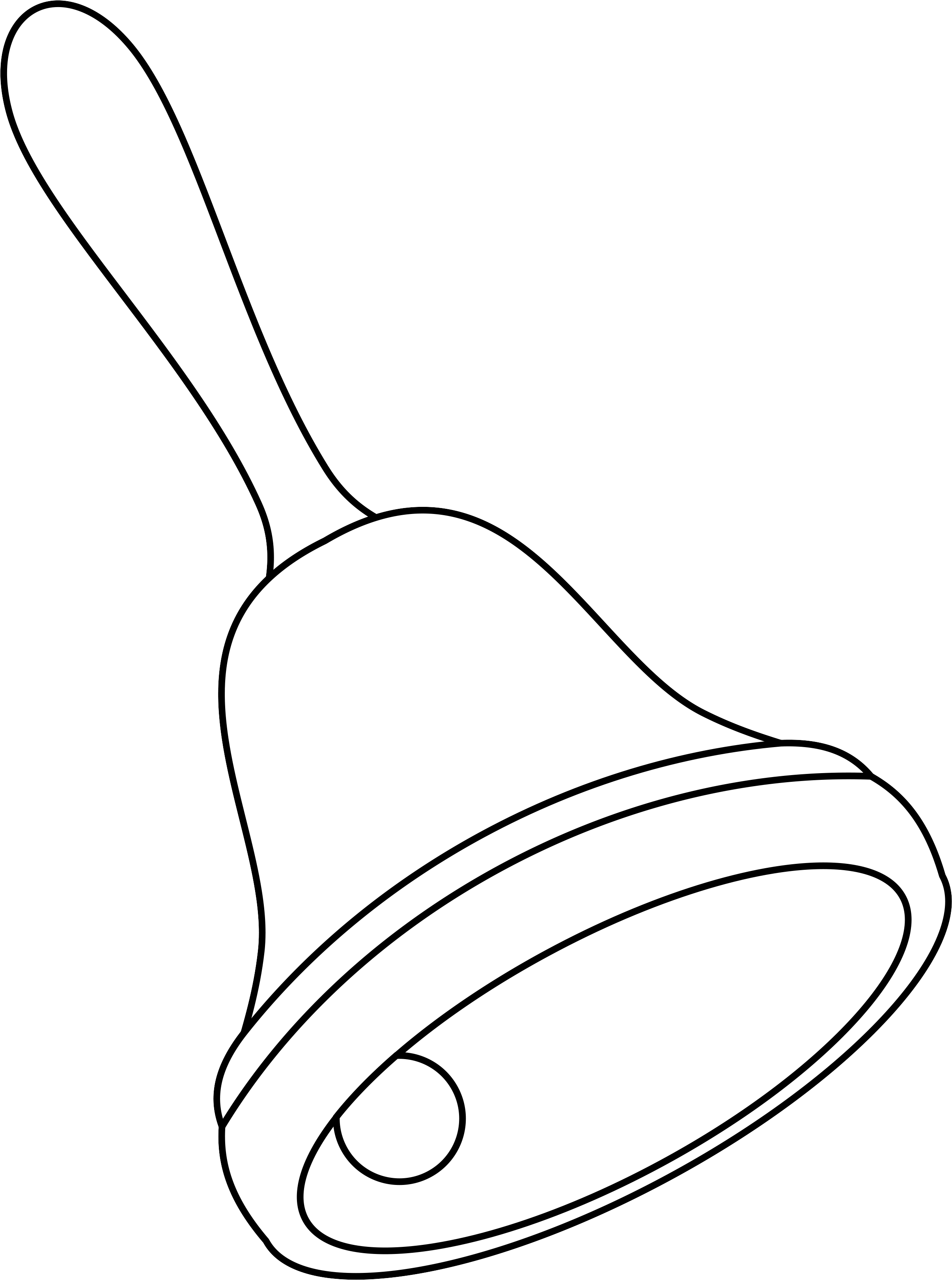 Alphabet Clip Art Letter B-set - Line Art (2414x3245)