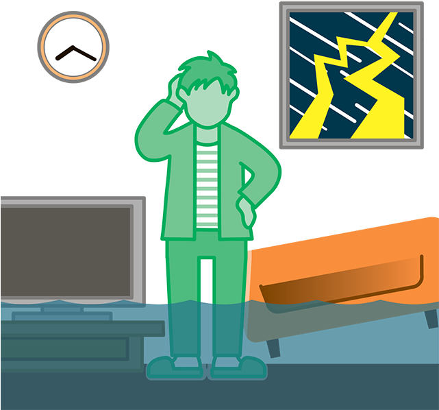 洪水 - Cartoon (640x640)