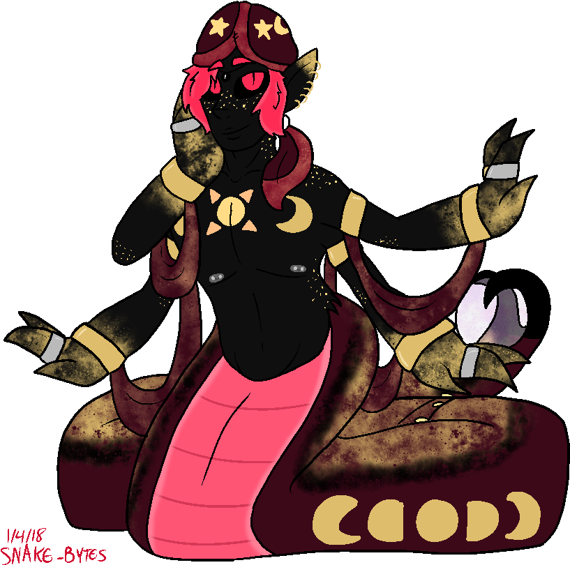 Snake Charming - Illustration (825x815)