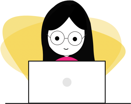 She Is Currently Pursuing Her Masters In Human Computer - Cartoon (535x370)