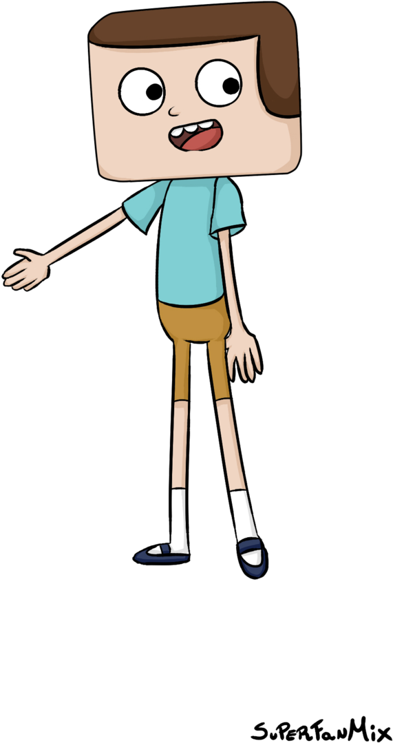 Jeff Clarence By Superfanmixcartoon - Character On Clarence (670x1191)