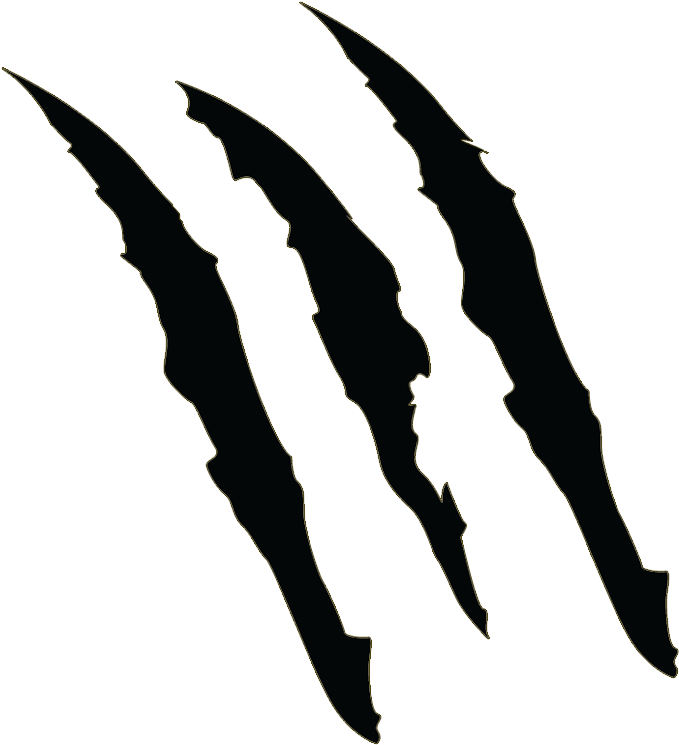 Wolf Claws Ripping Download - Tiger Scratch (700x768)