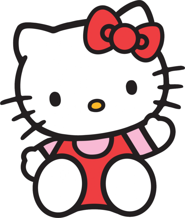 Which Hello Kitty Character Is Your Best Friend Whether - Hello Kitty Red And Pink (625x736)