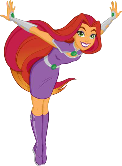Dc Superhero Girls Starfire (403x549)