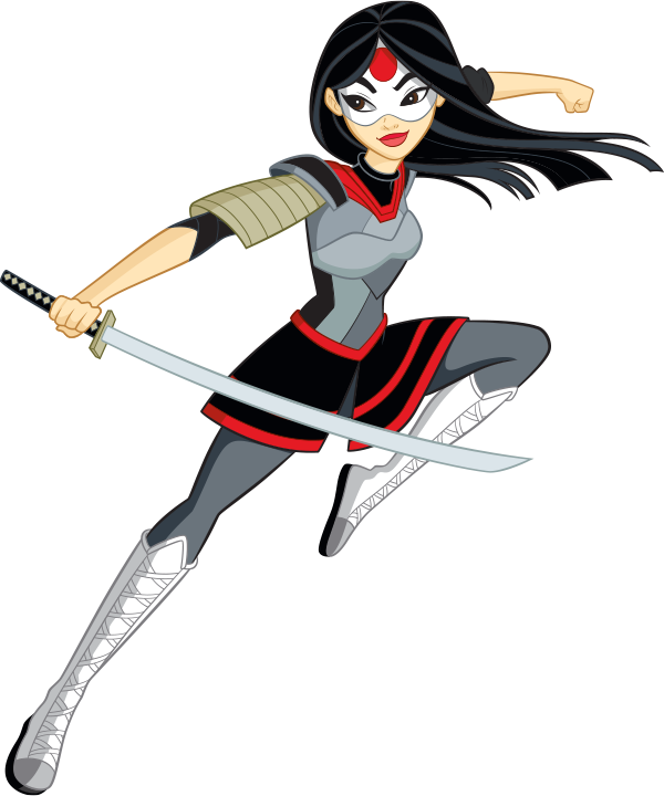 Katana - Katana Dc Super Hero Girls (600x720)
