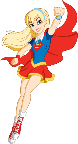 Dc Super Hero Girls - Dc Superhero Girl Supergirl (318x586)