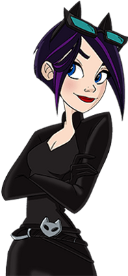 Dc Super Hero Girls - Cat Woman Dc Super Hero Girls (400x400)
