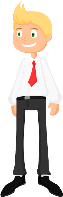 #character #design #illustration #happy #man #animationmu - Cartoon (500x720)