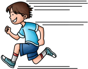 Рисунок бегущего мальчика с сачком. Картинка бегущего мальчика по кабинету информатики. Fast PNG for Kids. Cartoon about Running.