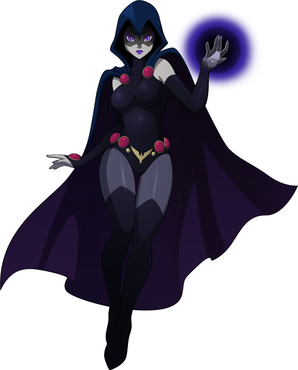 Raven By Sparks220stars Raven By Sparks220stars - Raven Dc Comics Png (1024x1270)