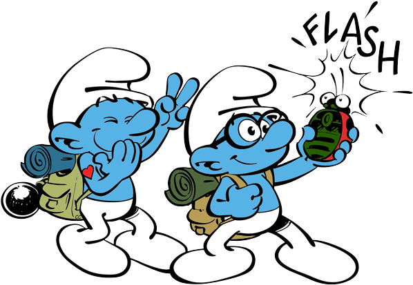 Hefty Smurf The Lost Village (605x420)