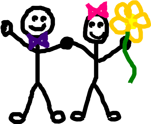 Stick Figure With Heart (600x406)