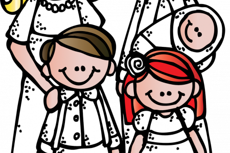Family Clip Art Transparent - Melonheadz Family Black And White (450x300)