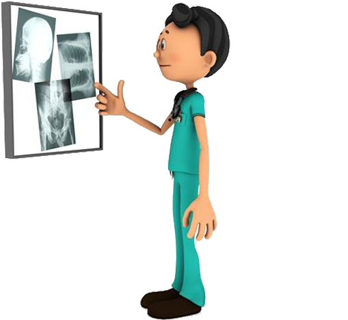 X-ray Cartoon Radiology Clip Art - X-ray Cartoon Radiology Clip Art (600x600)