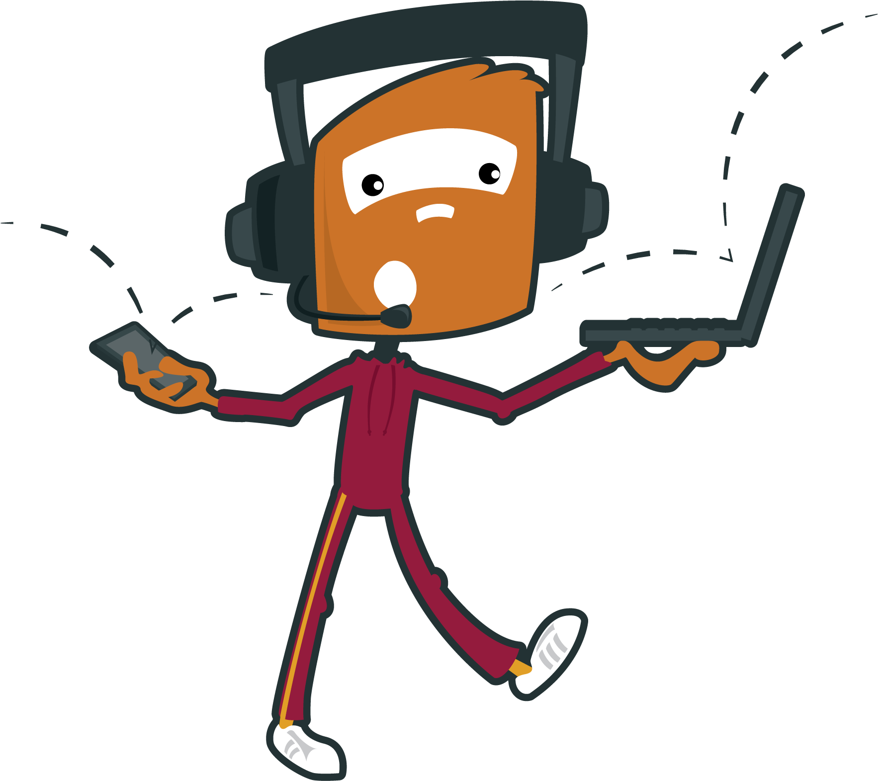 Human Behavior Character Cartoon Clip Art - Human Behavior Character Cartoon Clip Art (2450x2303)