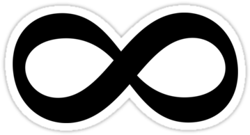 Blackinfinity Sign - Simbolo Do Infinito (375x360)