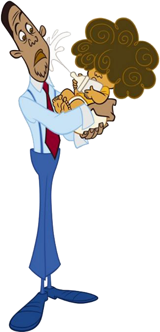 Proud Family Clipart - Cartoon (351x704)