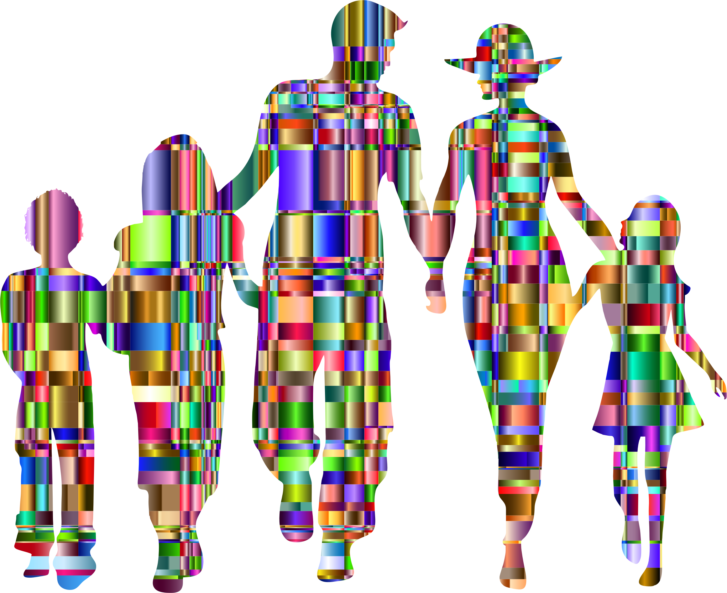 Chromatic Family - Illustration (2320x1892)