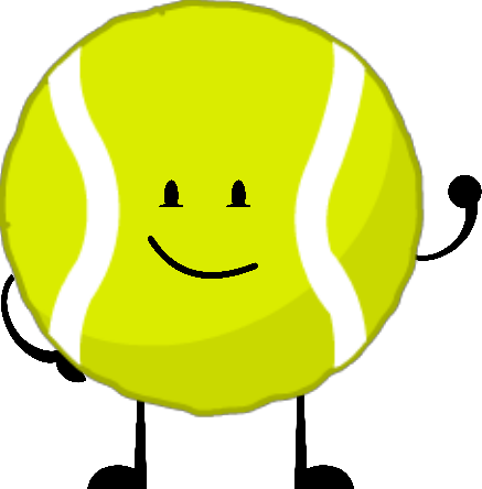 Tennis Ball With Arms - Tuberculosis (437x444)