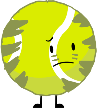 Bfdi Wiki Tennis Ball - Battle For Dream Island Tennis Ball (350x350)