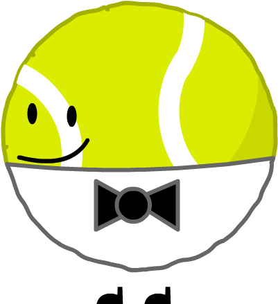Tennis Ball Costume For Oh2013 By Nicknikolov - Battle For Dream Island Tennis Ball (420x480)