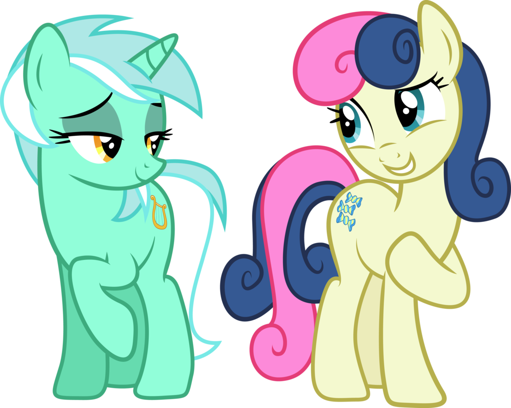 You Are My Best Friend By Paulysentry - Lyra And Bon Bon.