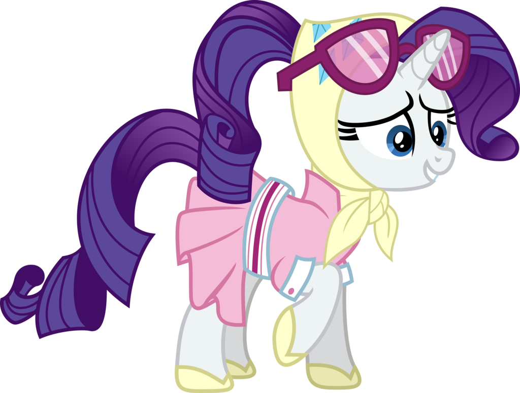 Rarity Vector By Korsoo - Cartoon (1024x775)