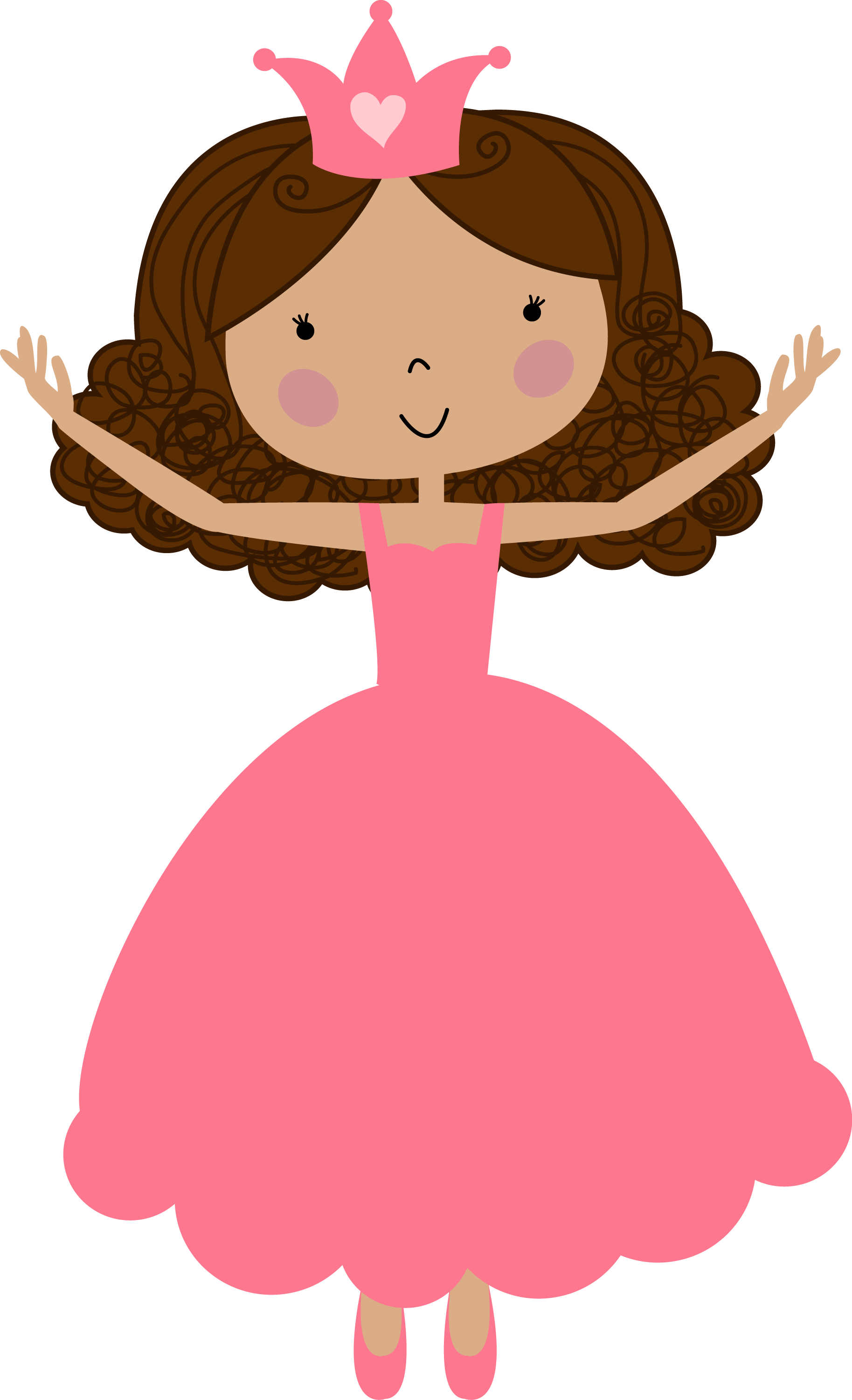 Royal Families, Clip Art, Granddaughters, Applique, - Princess Clipart (1827x3002)