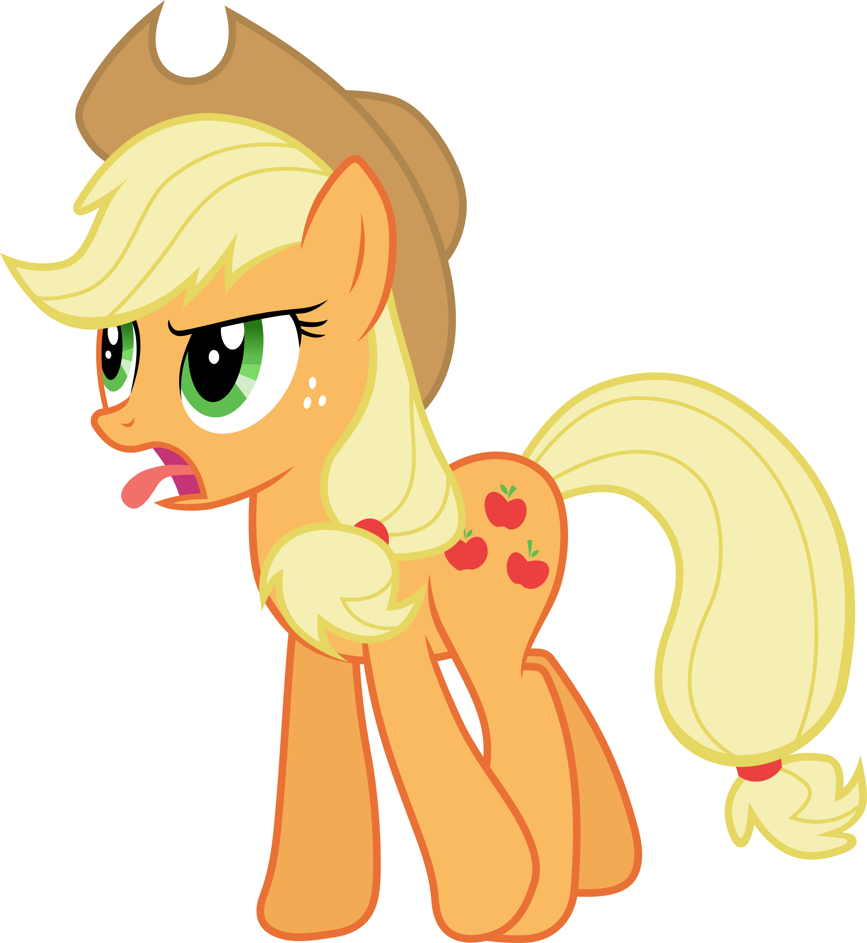 Applejack By Supersonic3225 - Poney Applejack (3676x4000)