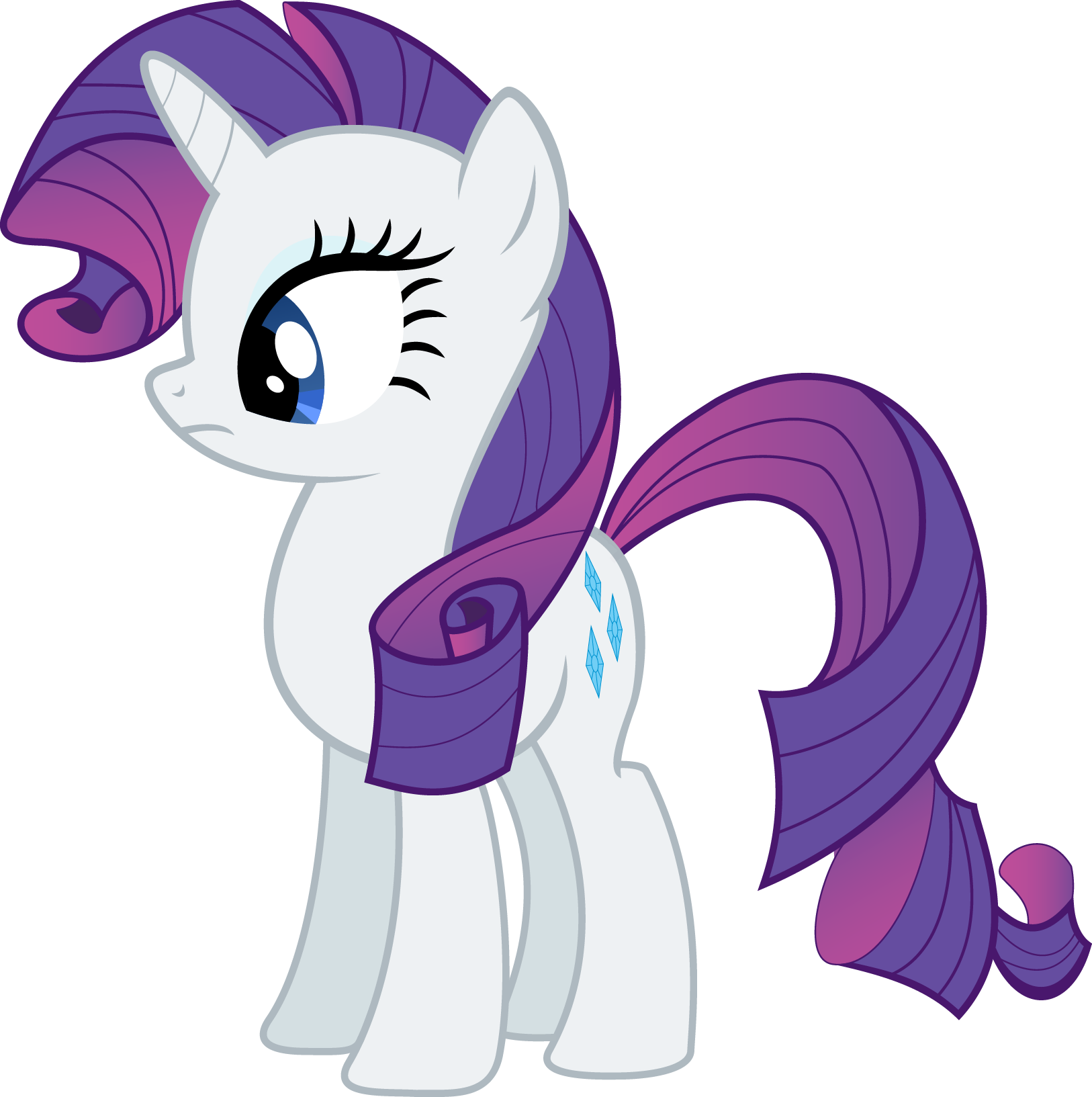 Rarity Vector By Sunran80 Rarity Vector By Sunran80 - Rarity Vector (1626x1633)